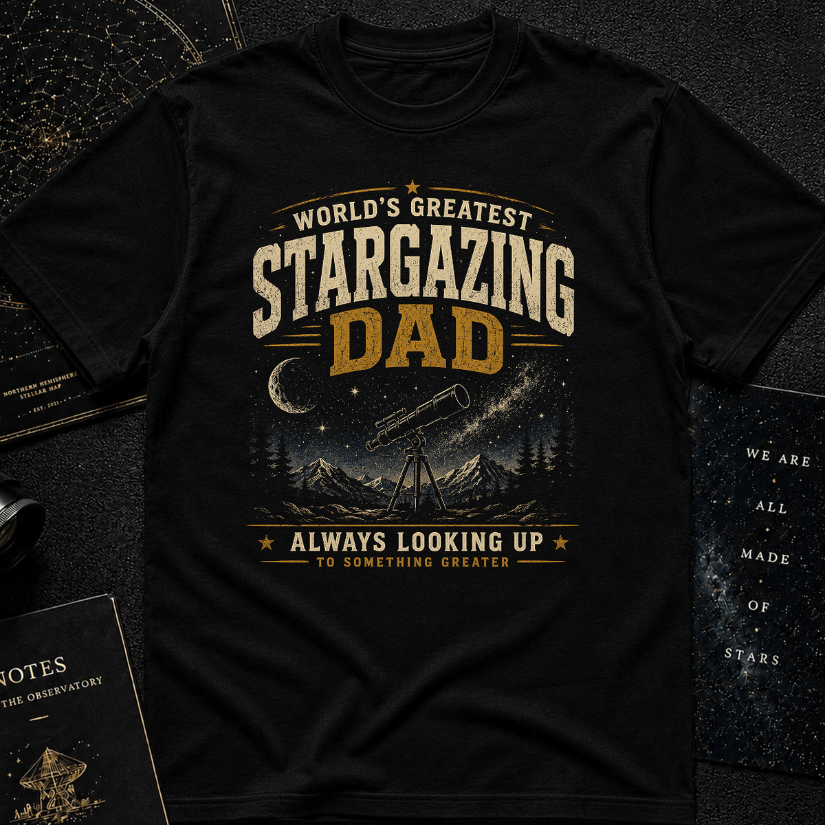 World’s Greatest Stargazer Dad Shirt