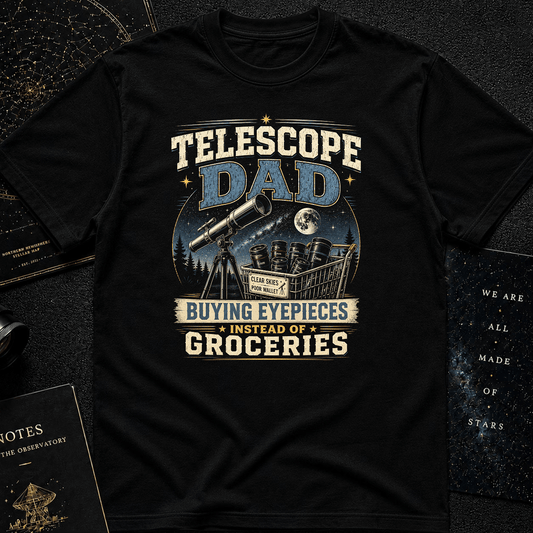 Buying Eyepieces Instead of Groceries Tee