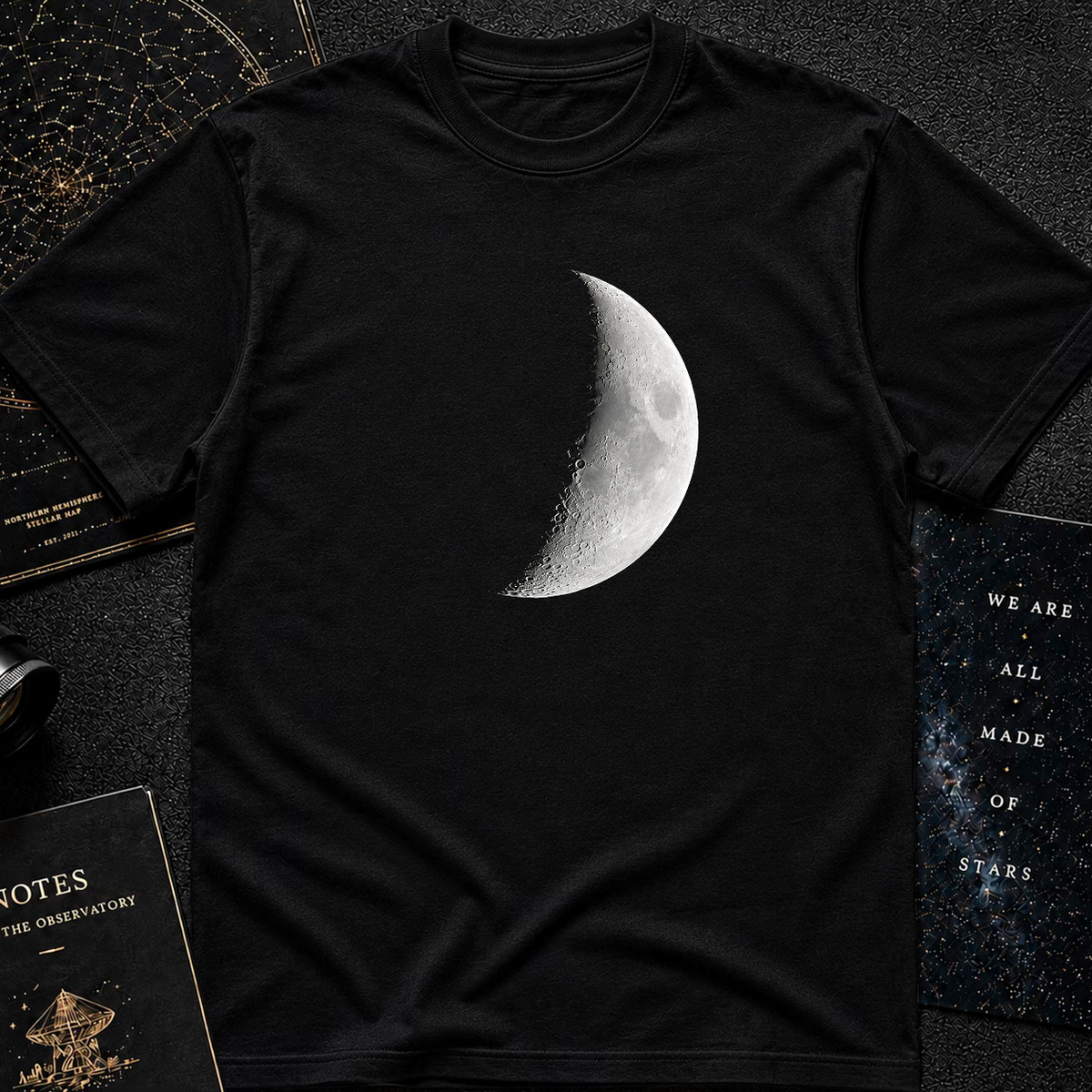 Waxing Crescent Moon T-Shirt