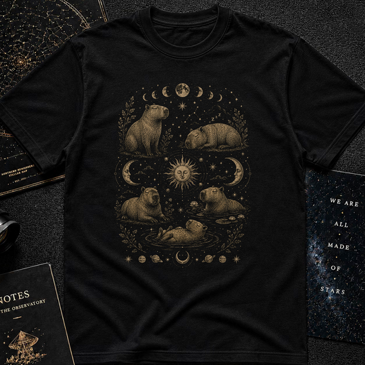 Capibaras & Moon T-shirt