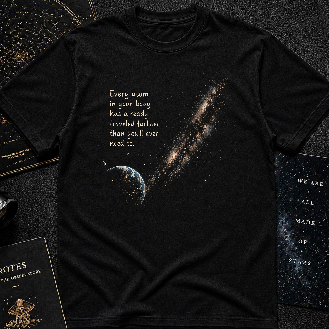 Travel of the atom T-Shirt