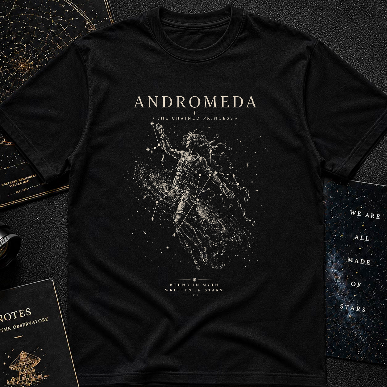 Andromeda Constalation T-Shirt