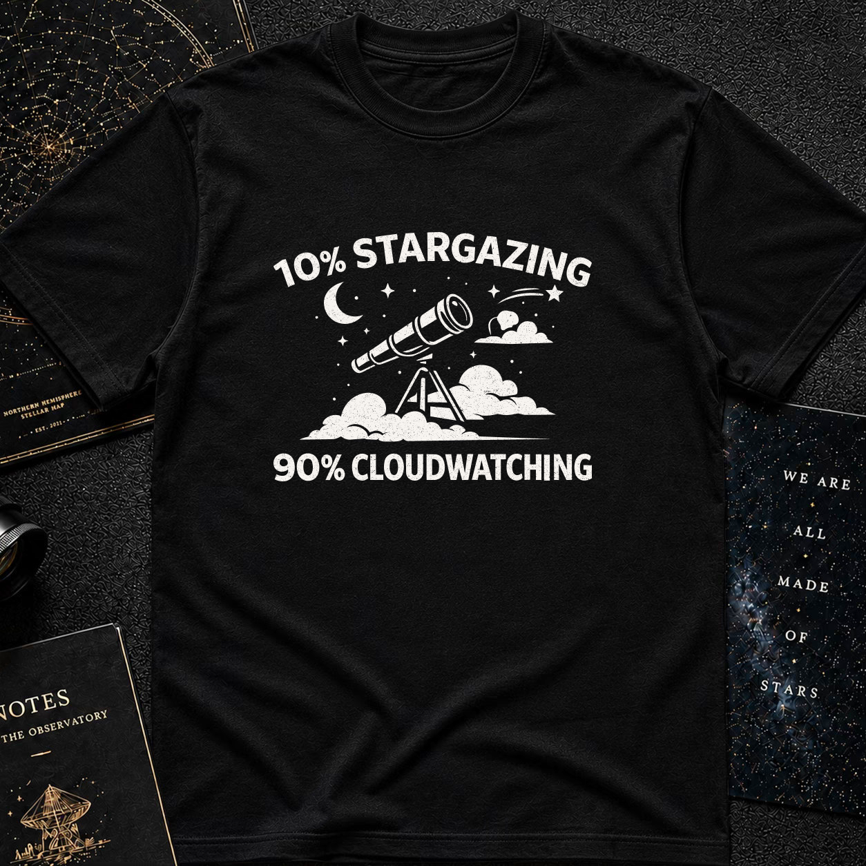 10% Stargazing, 90% Cloudwatching