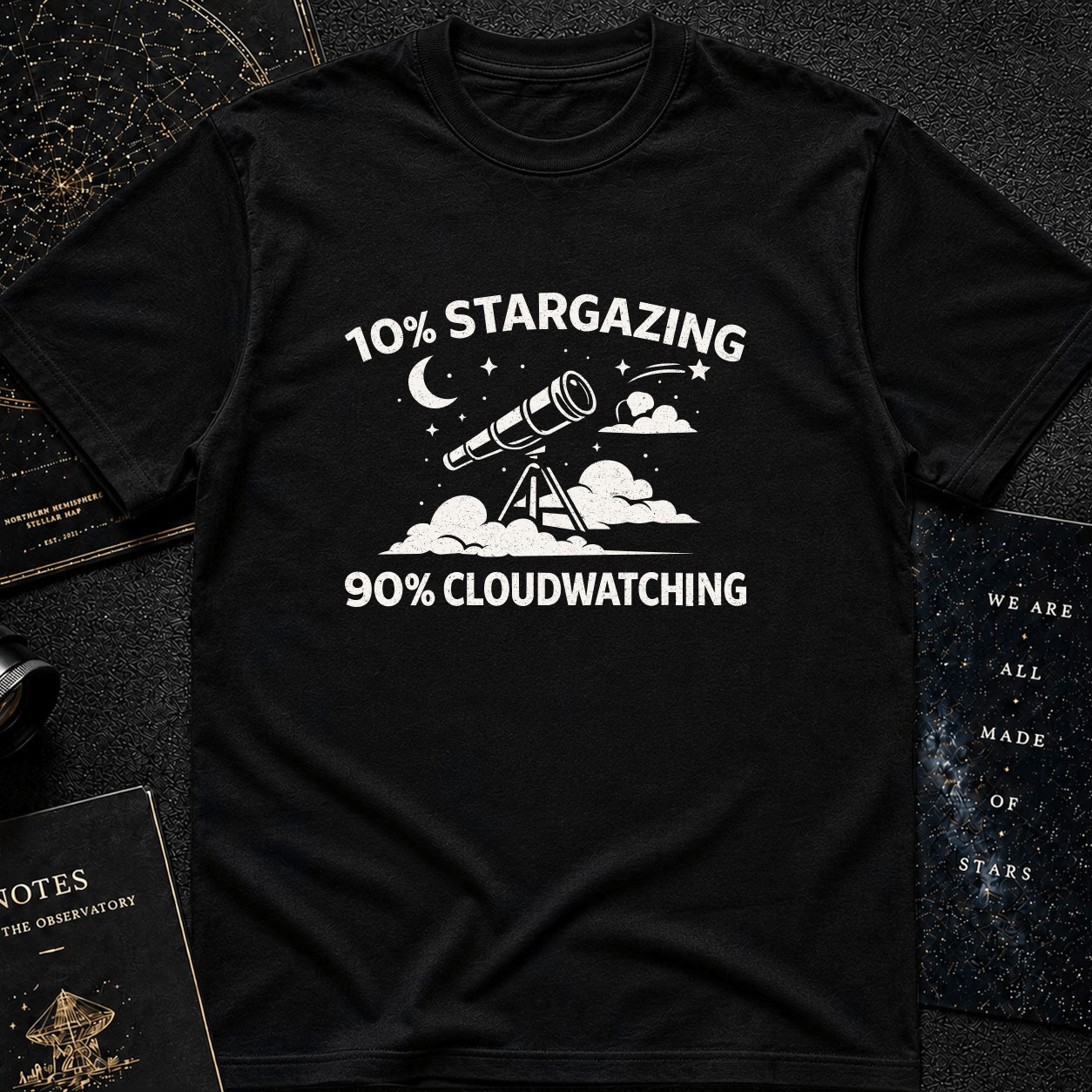 10% Stargazing, 90% Cloudwatching