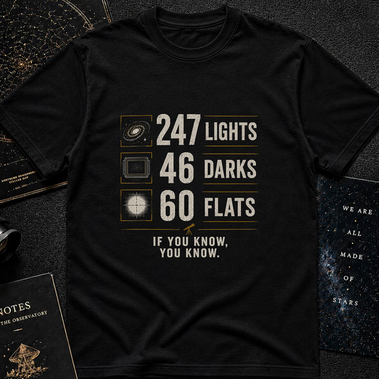 Lights, Darks, Flats T-Shirt