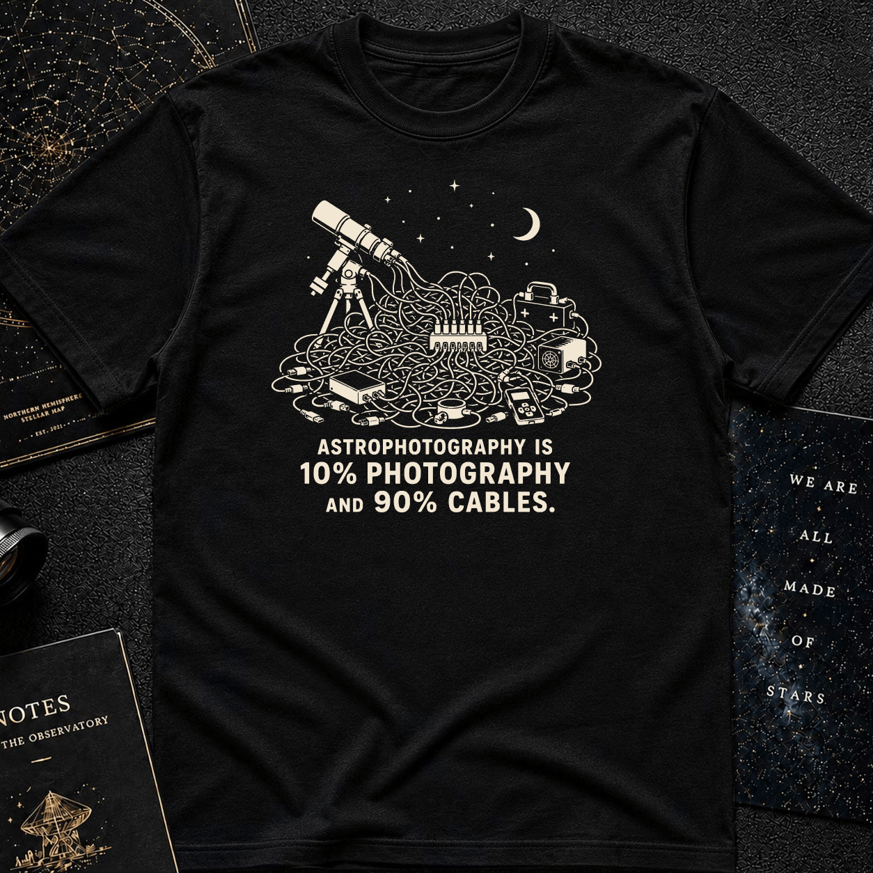 90% cables T-Shirt