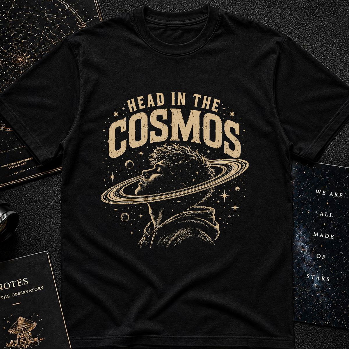 Head in the cosmos
