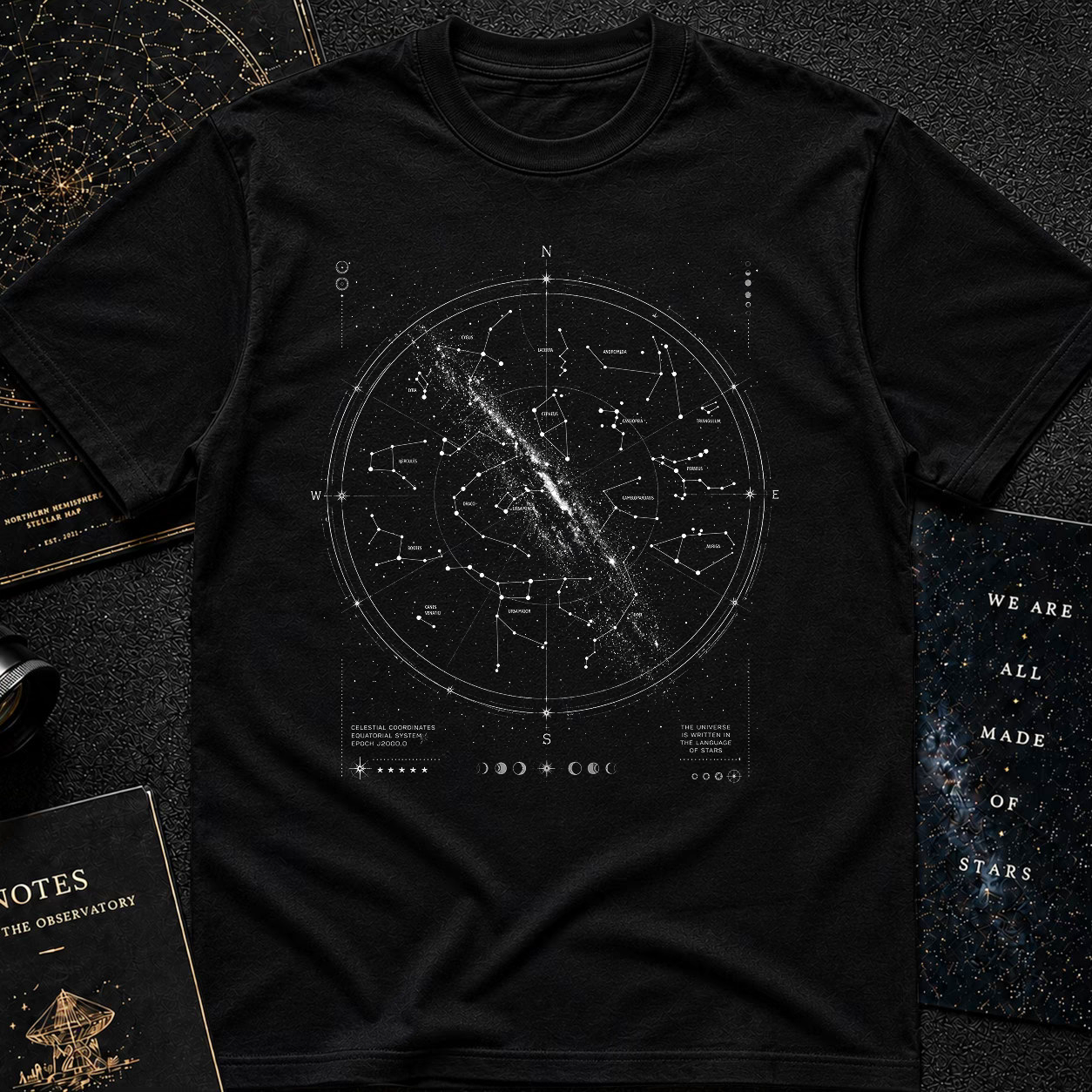 atlas of the stars T-Shirt