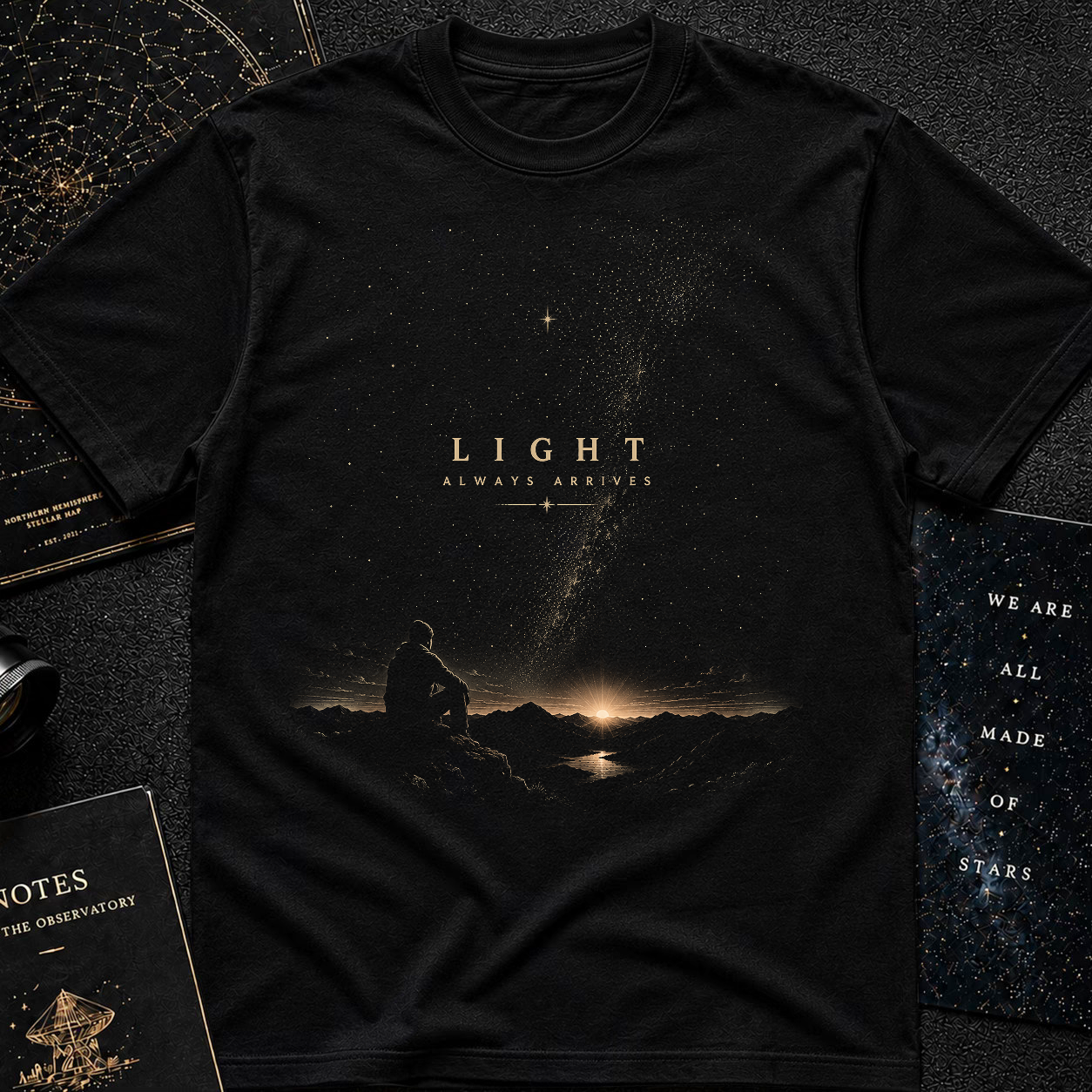 Light always arrives
