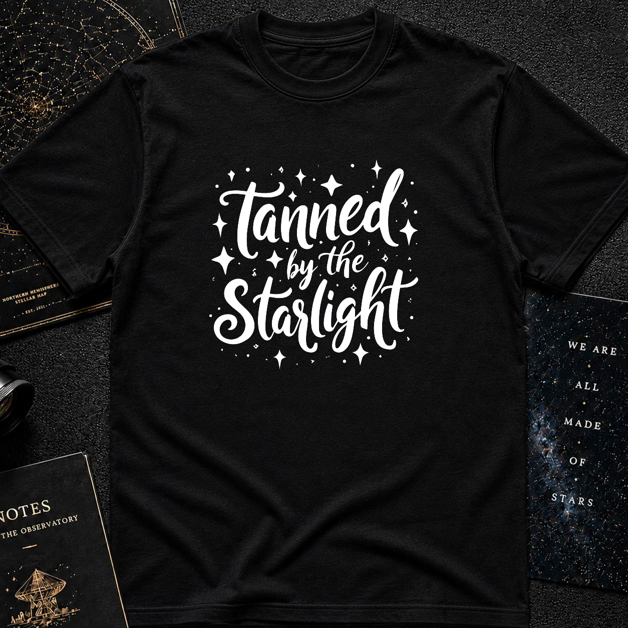 Tanned by starlight