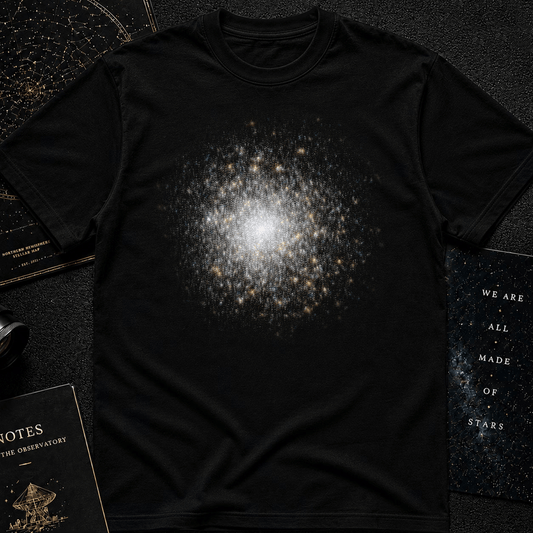 Messier 2 Globular Cluster T-Shirt – Deep Sky Astronomy Graphic Tee