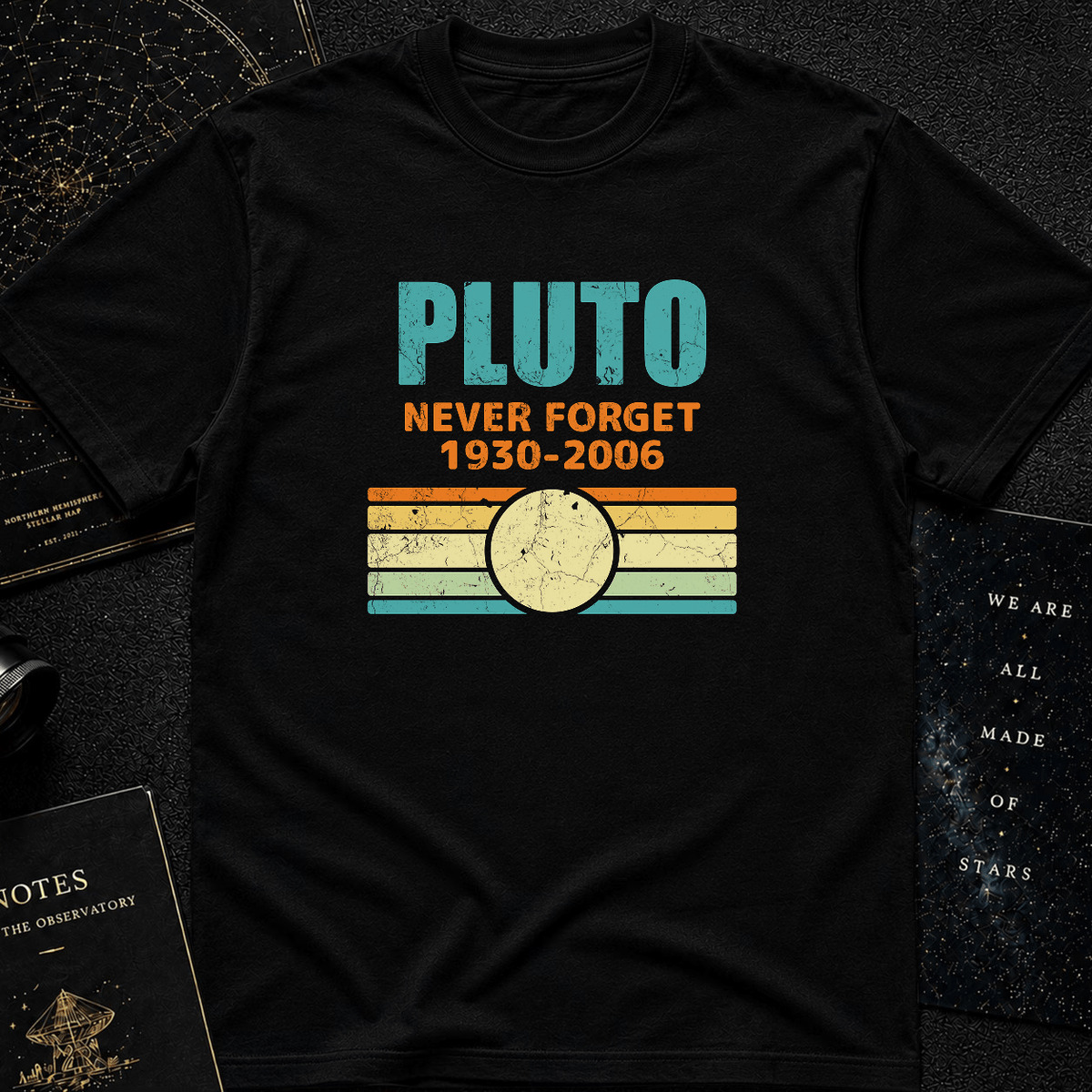 "Pluto-Never Forget" T-Shirt