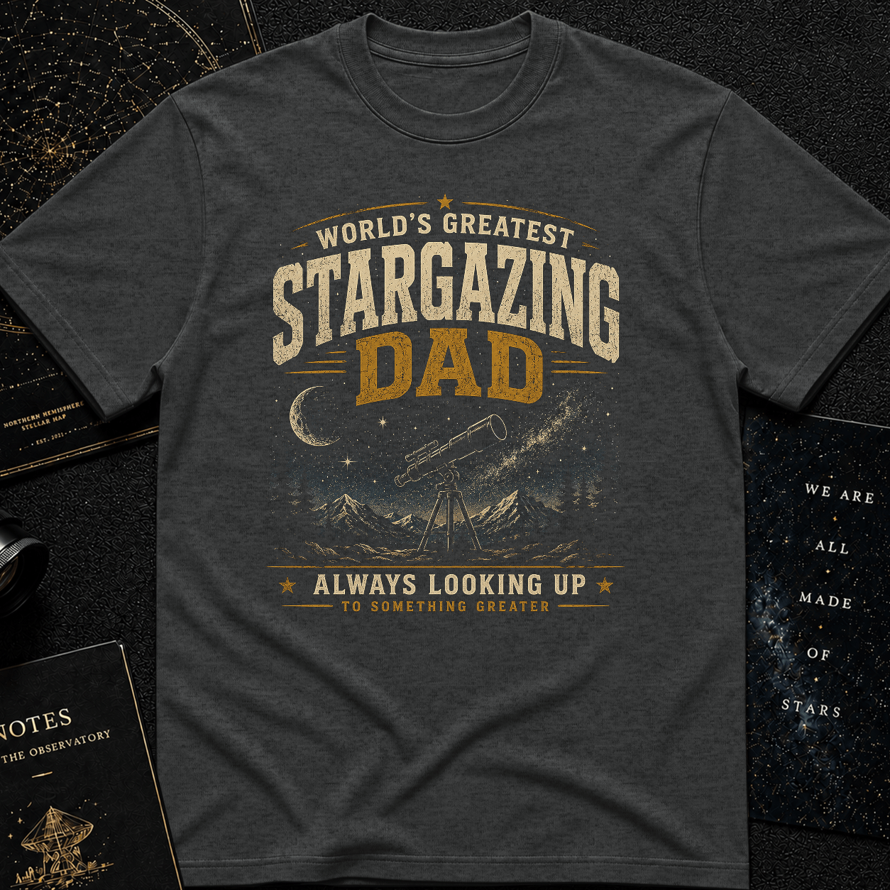 World’s Greatest Stargazer Dad Shirt