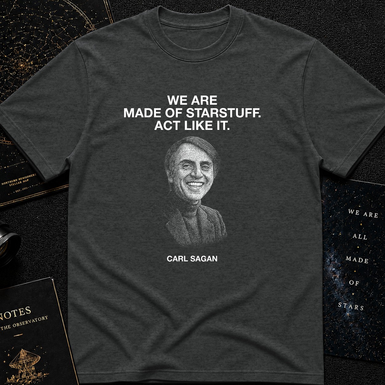 "Starstuff Standard" – Carl Sagan Tee