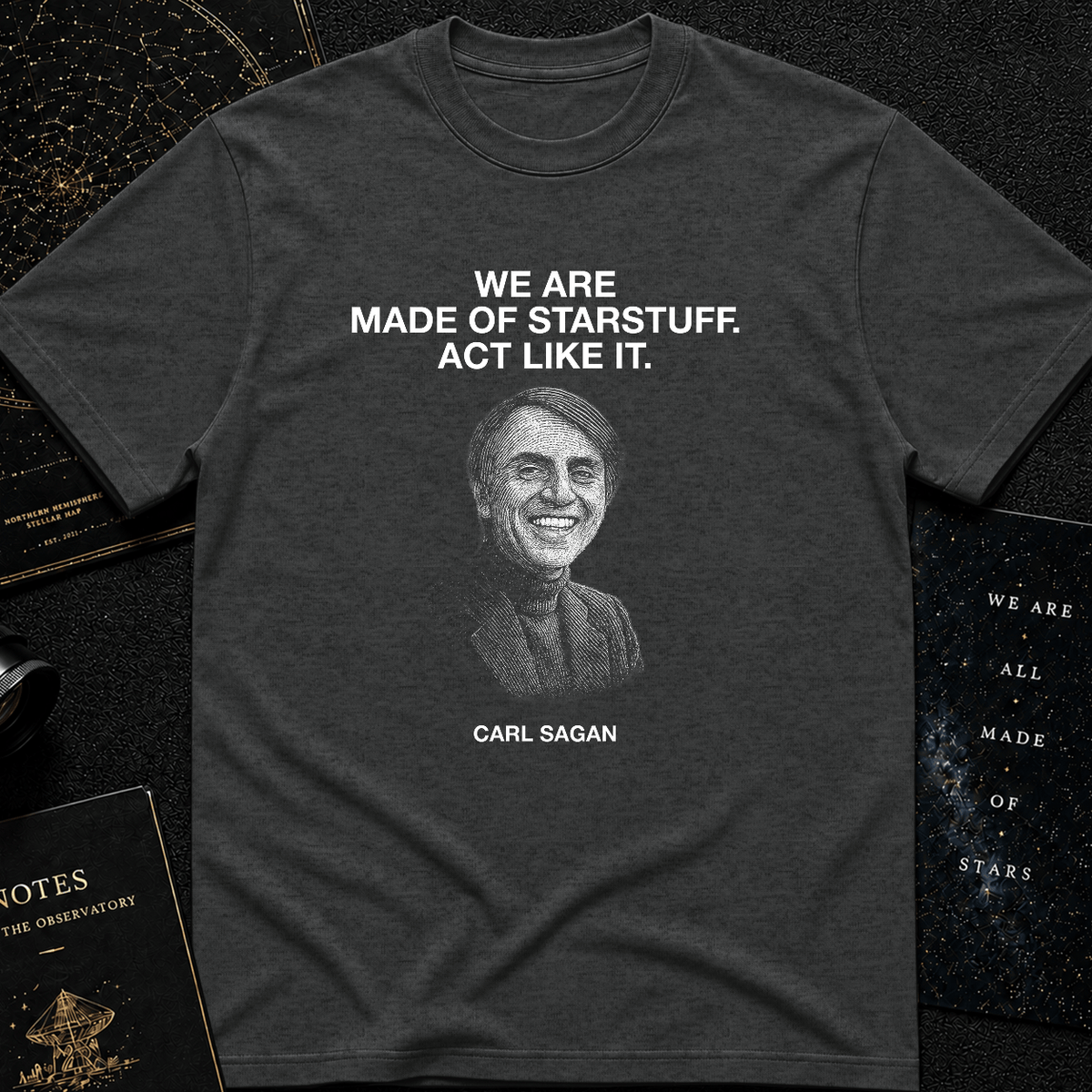 "Starstuff Standard" – Carl Sagan Tee