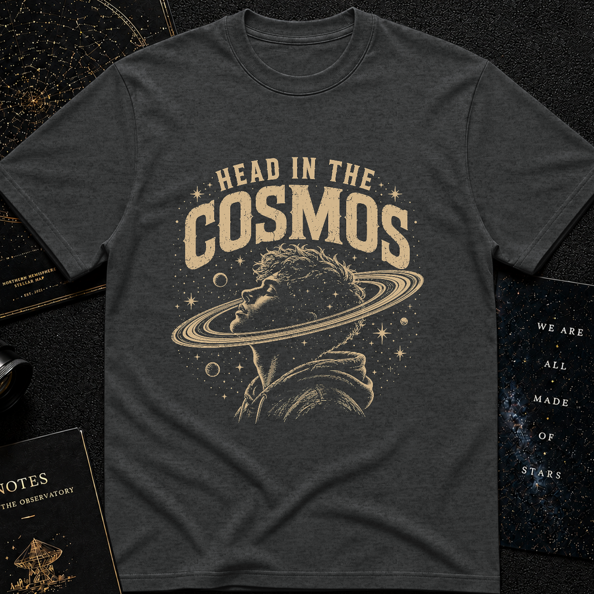 Head in the cosmos