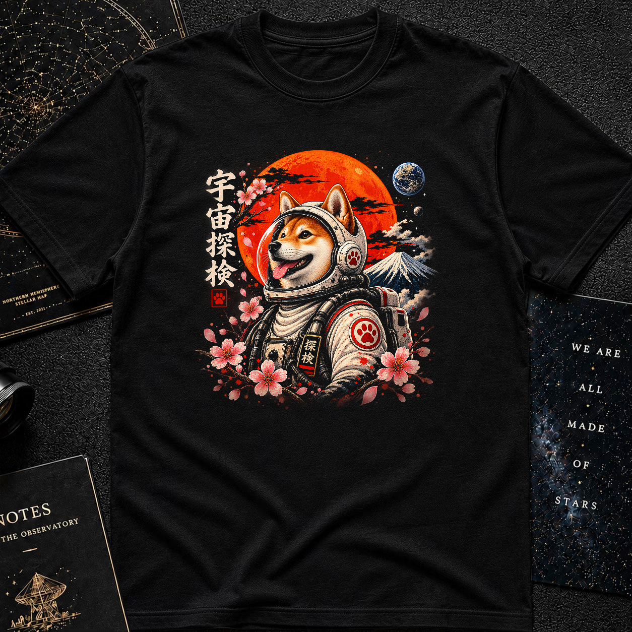 Shiba Space Explorer T-Shirt