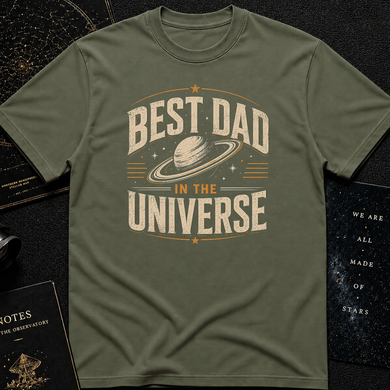 Retro Space Dad Shirt