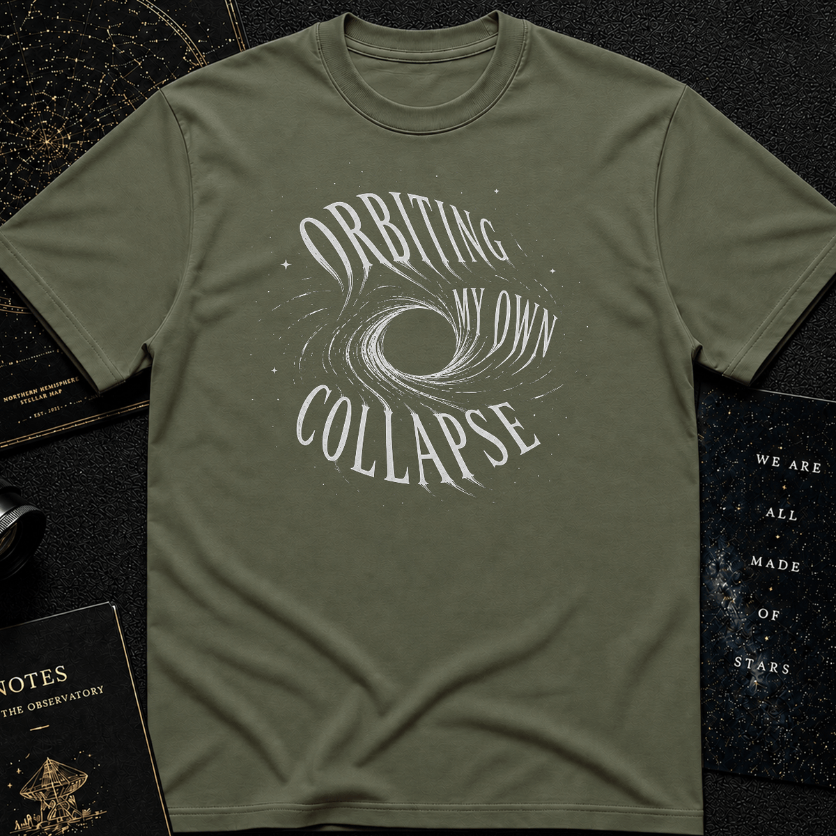 Orbiting My Own Collapse T-Shirt