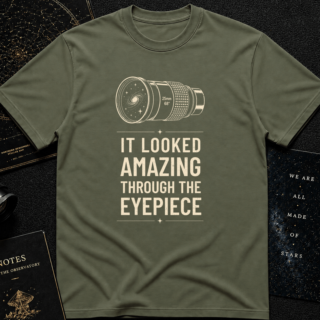 It Looked Amazing Through The Eyepiece – Funny Astronomy T-Shirt
