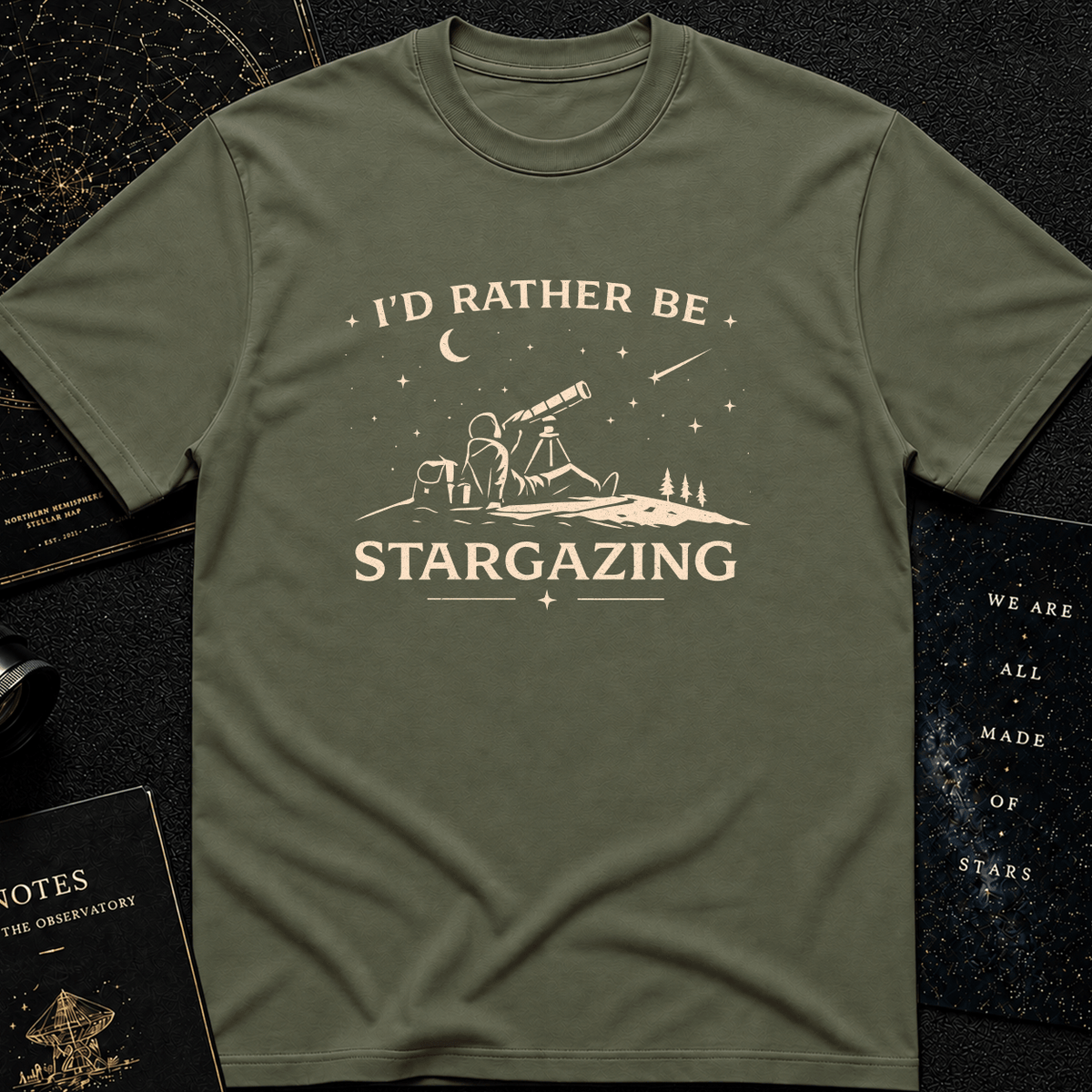 I'D RATHER BE STARGAZING