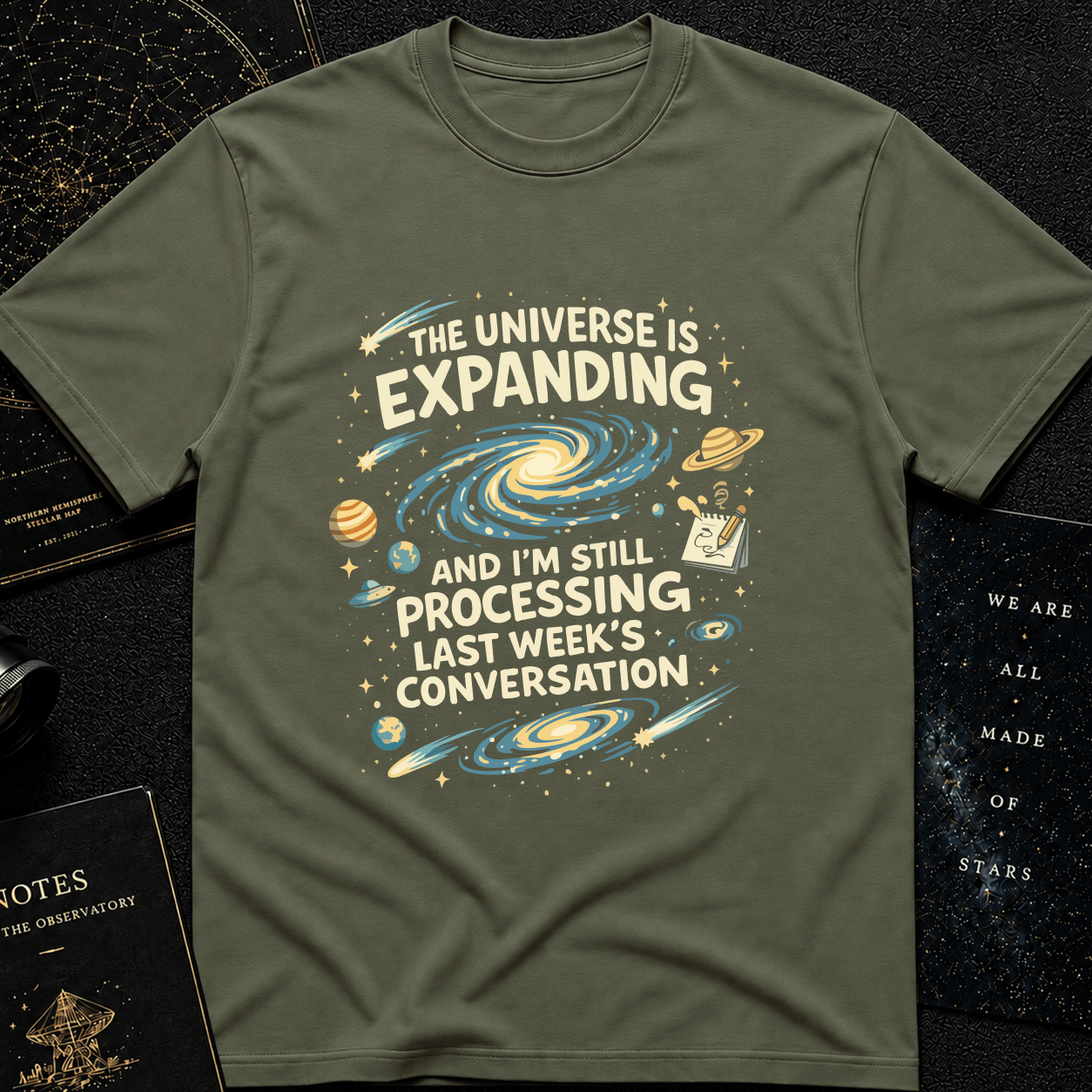 The Universe is Expanding T-Shirt