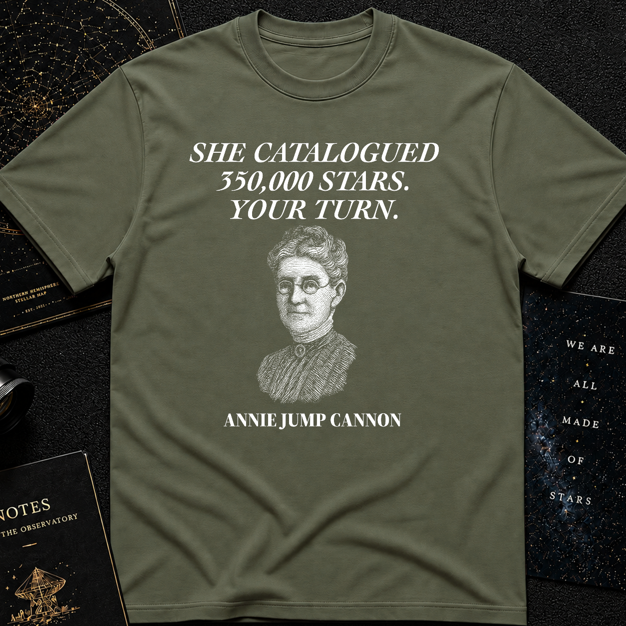 "Your Turn to Shine" – Annie Jump Cannon Tee