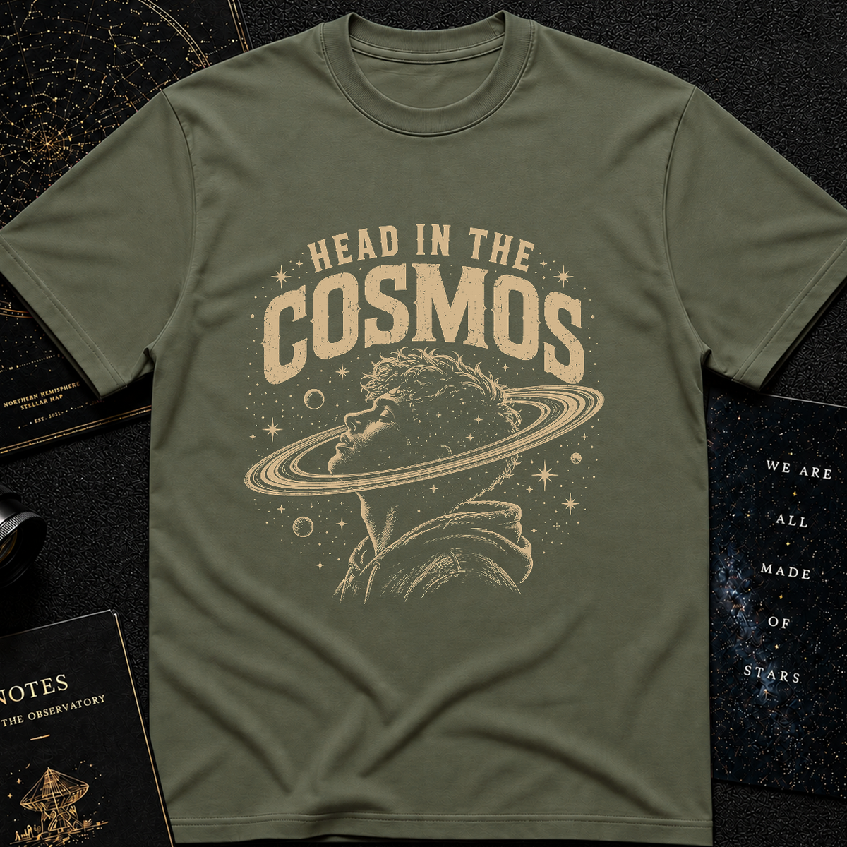Head in the cosmos