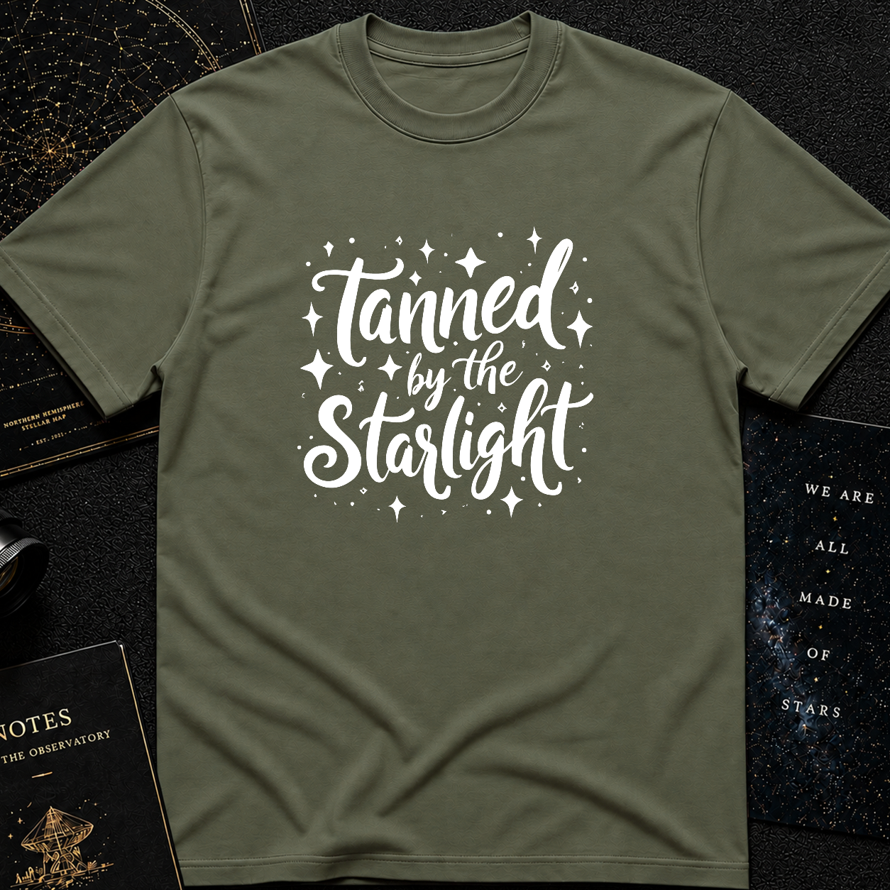 Tanned by starlight