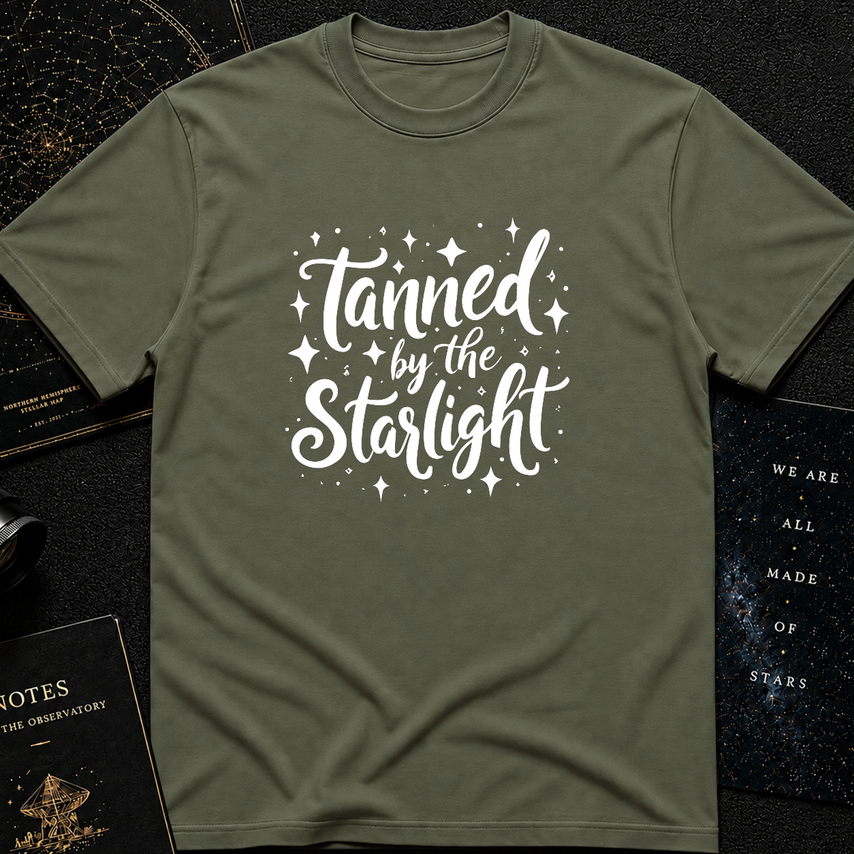 Tanned by starlight