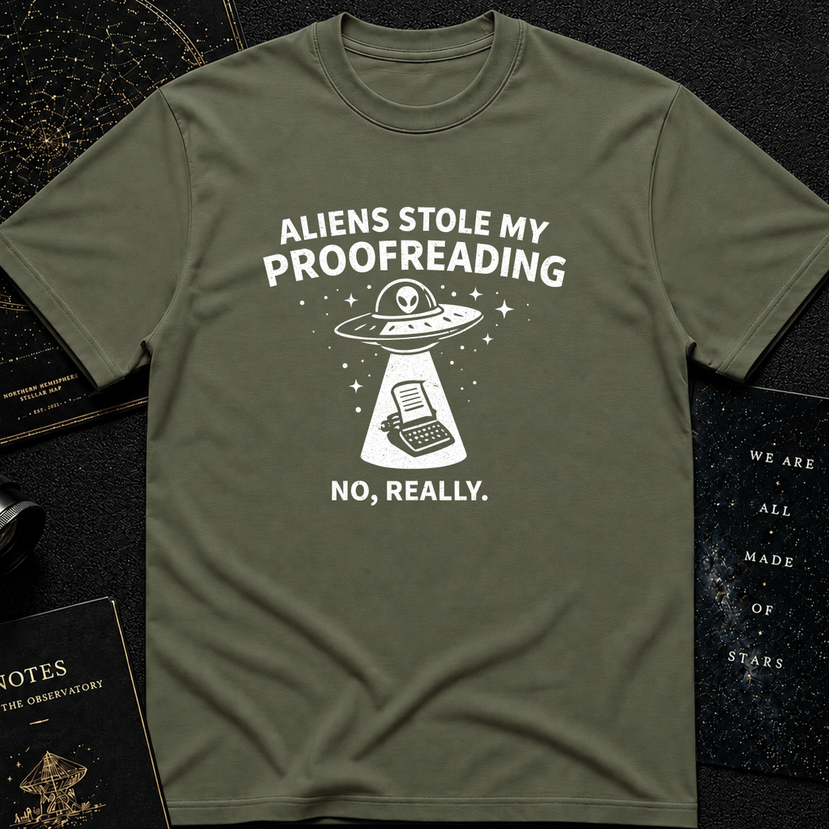 Aliens Stole My Proofreading
