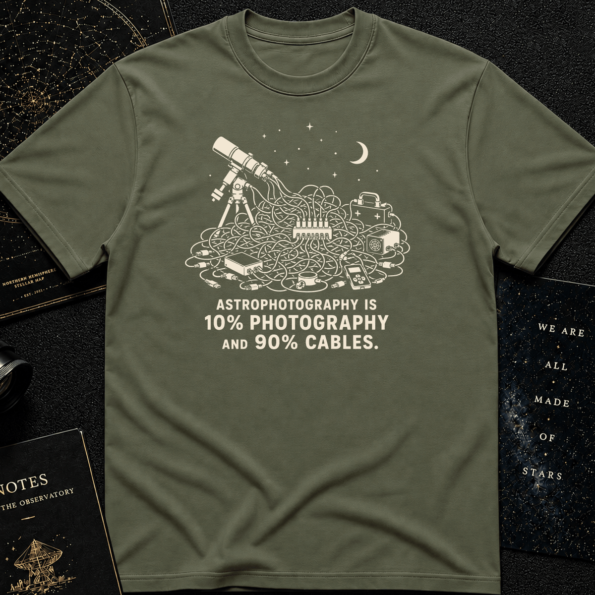 90% cables T-Shirt