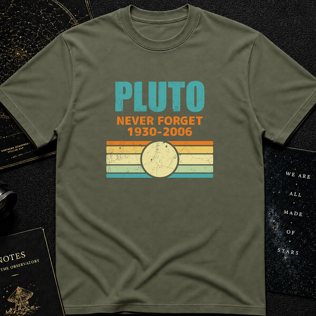 "Pluto-Never Forget" T-Shirt