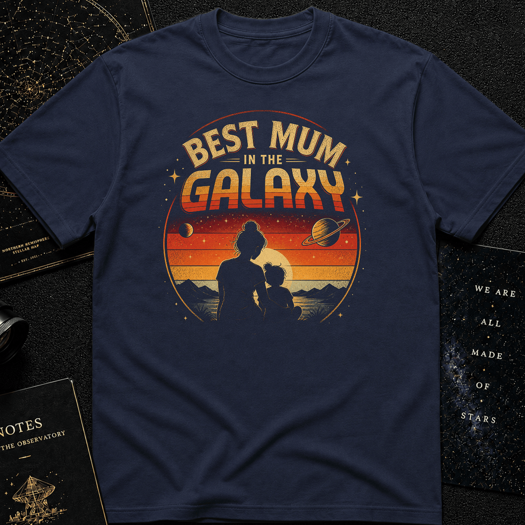 Best Mom in the Galaxy T-Shirt