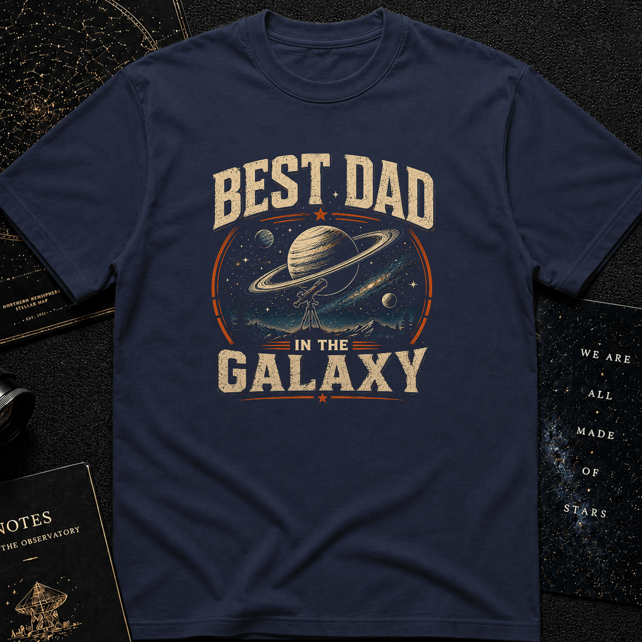 Best Dad in the Galaxy T-Shirt