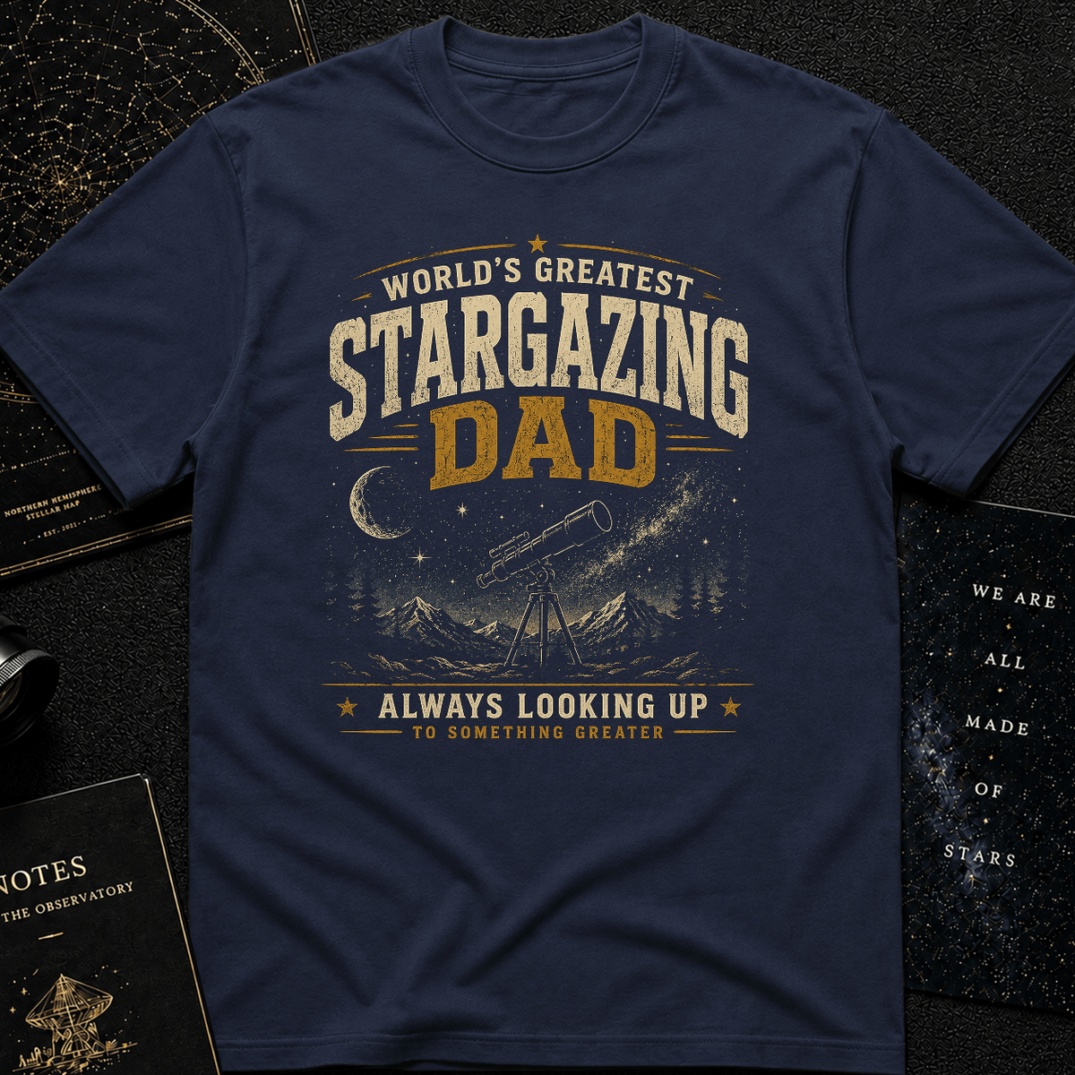 World’s Greatest Stargazer Dad Shirt
