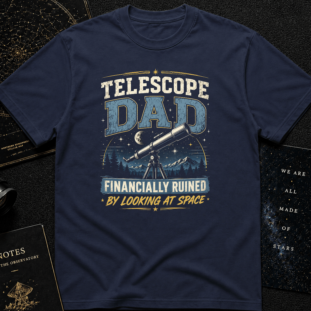 Financially Ruined by Looking at Space T-Shirt