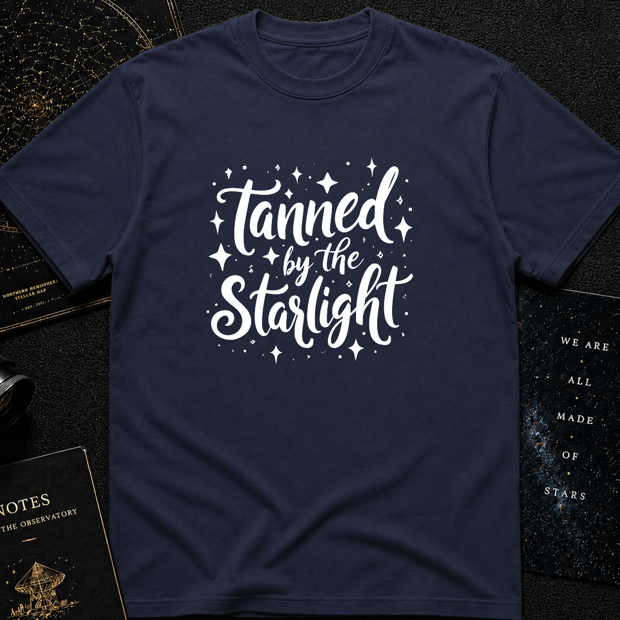 Tanned by starlight