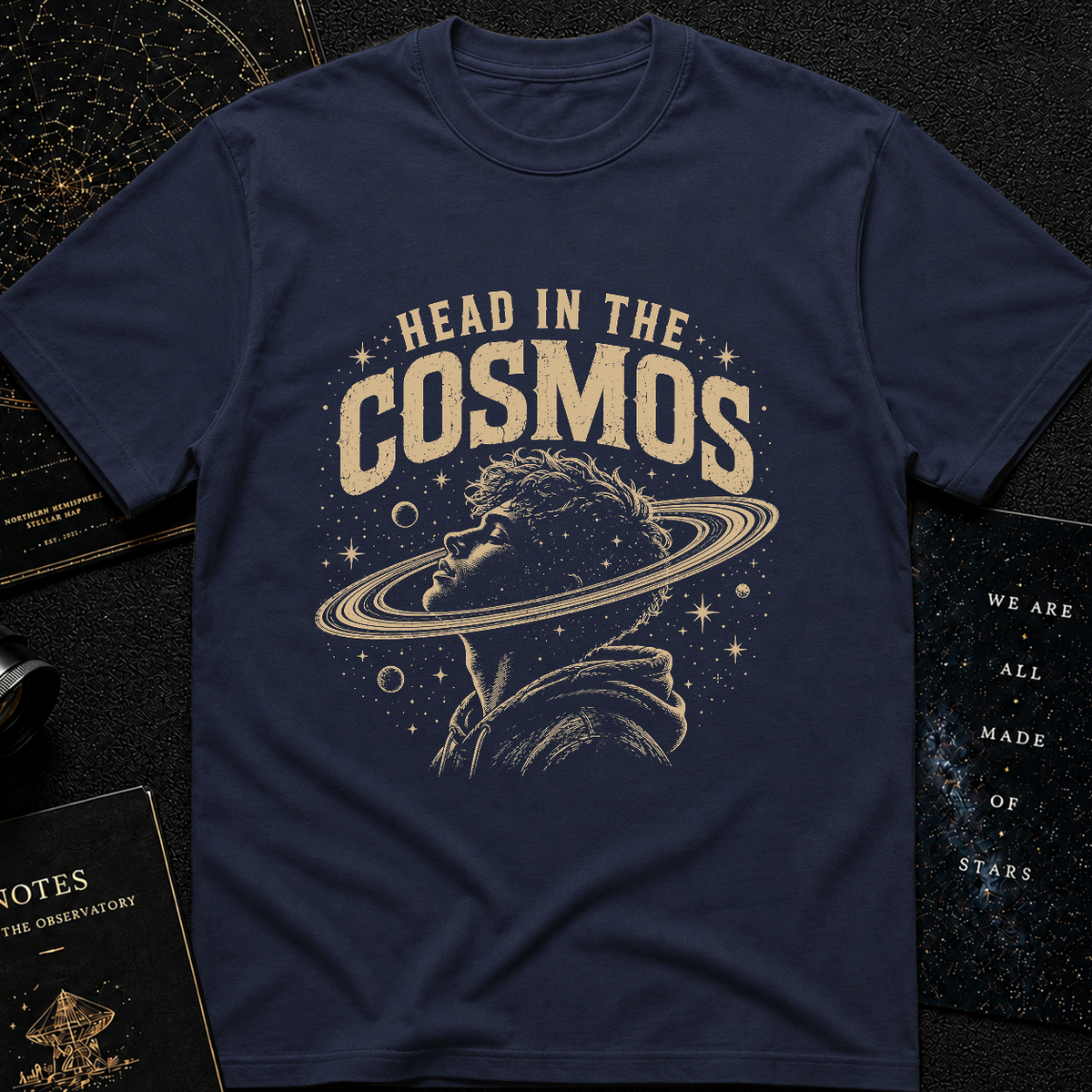 Head in the cosmos