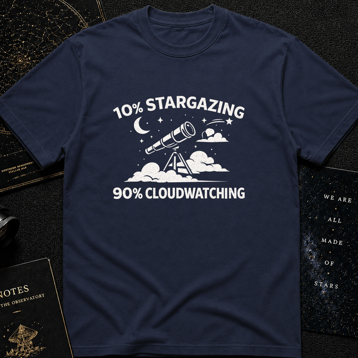 10% Stargazing, 90% Cloudwatching