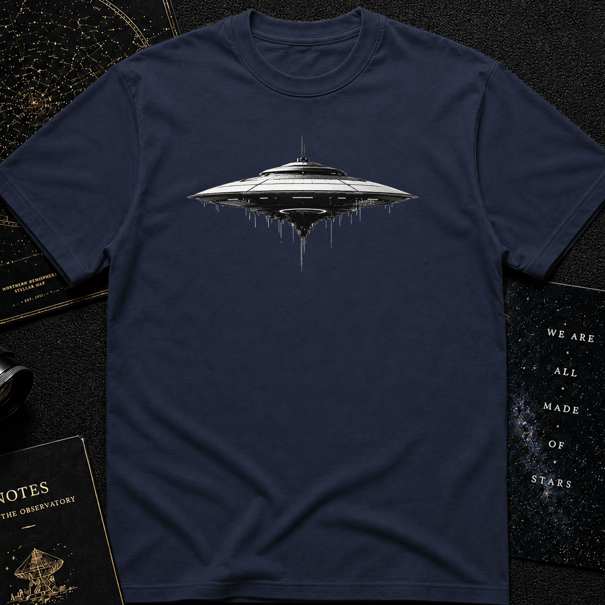 Futuristic UFO Spaceship T-Shirt