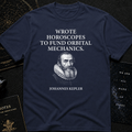 "Funded by Horoscopes" – Johannes Kepler Tee