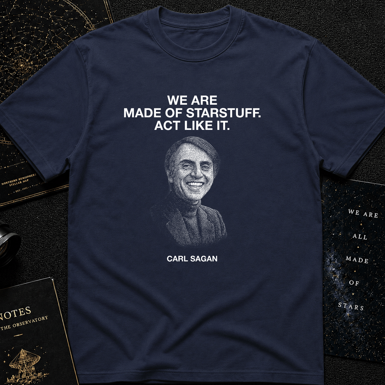 "Starstuff Standard" – Carl Sagan Tee