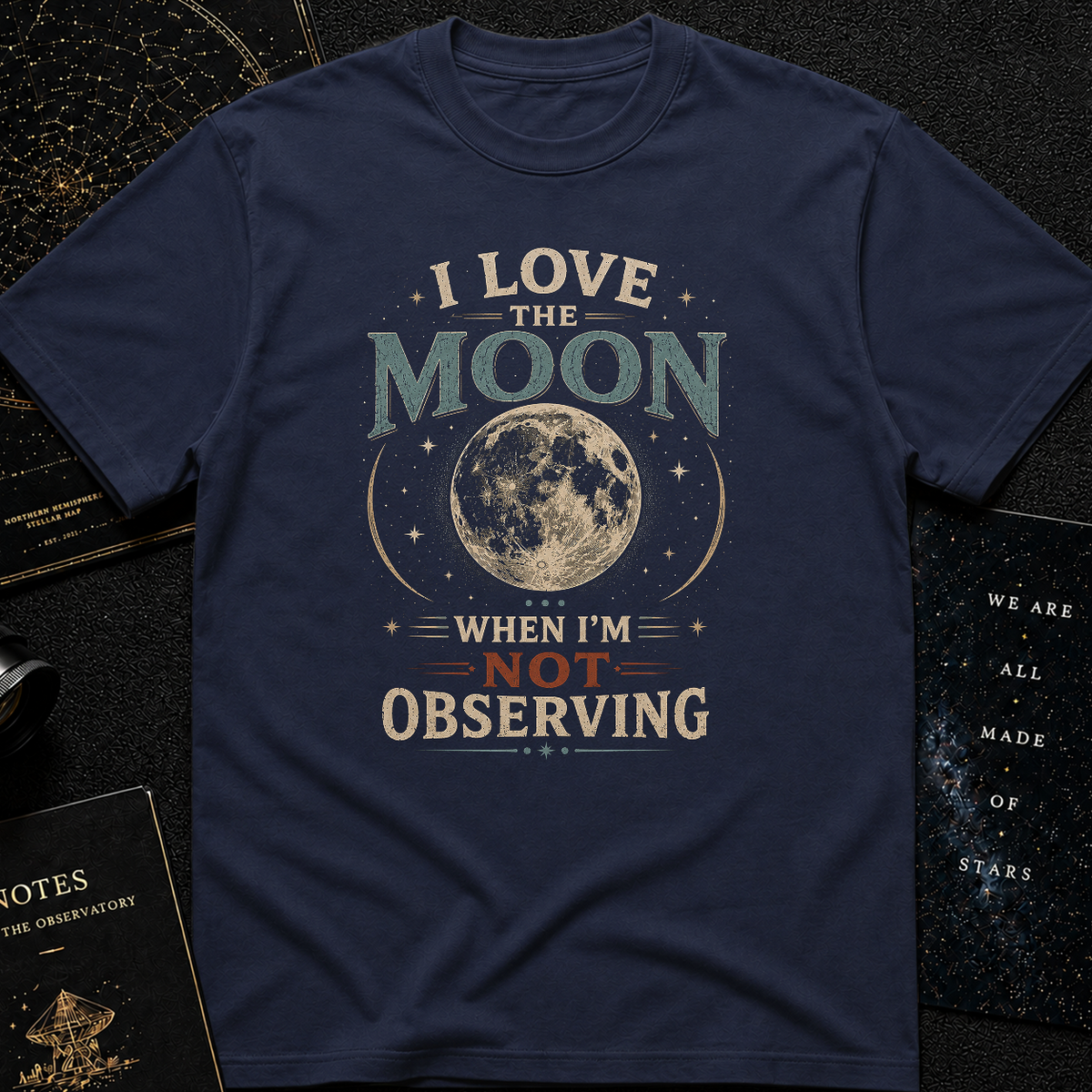 I Love The Moon T-Shirt