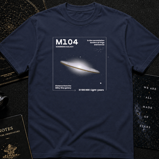 M104 Sombrero Galaxy T-Shirt