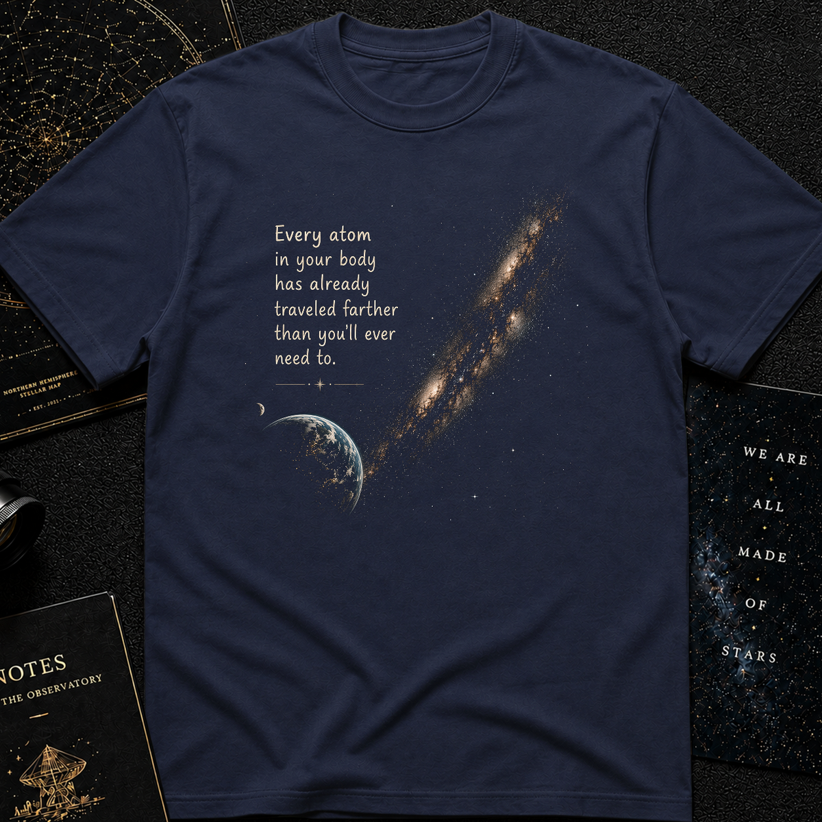 Travel of the atom T-Shirt