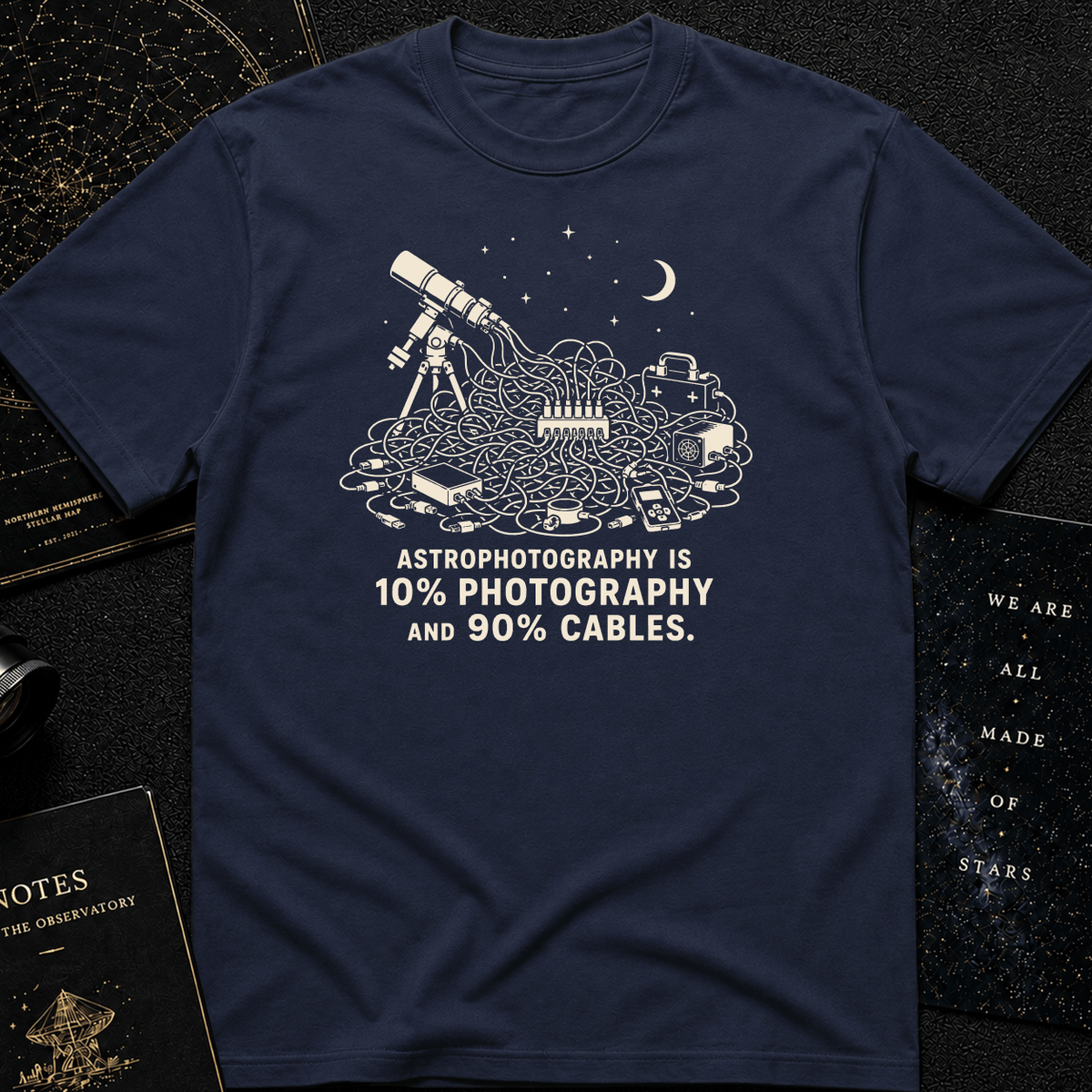 90% cables T-Shirt