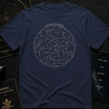 Northern Hemisphere Star Map T-Shirt – Constellation Sky Chart Tee