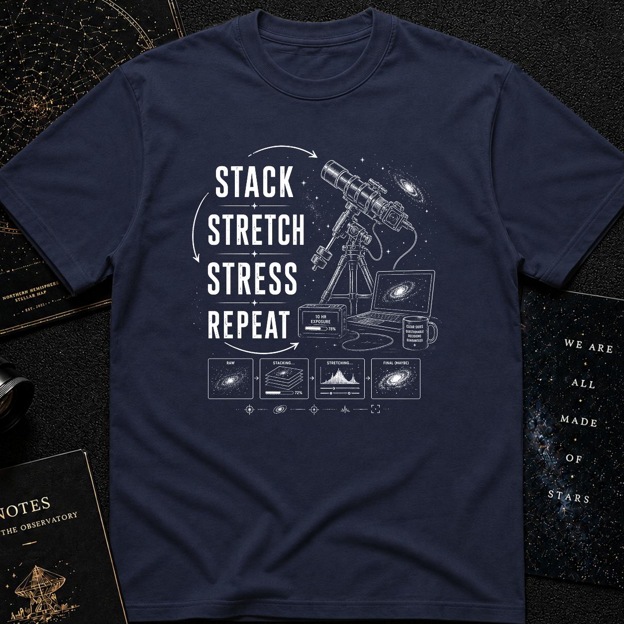 Stack Stretch Stress Repeat T-Shirt