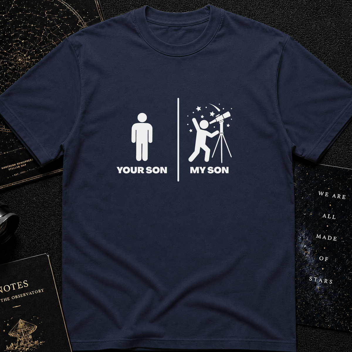 MY SON is cooler than YOUR SON (Young Astronomer Shirt)